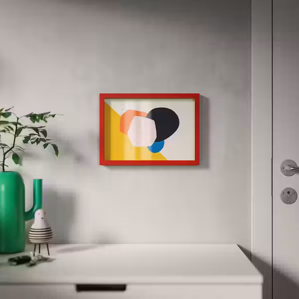 RÖDALM РЁДАЛЬМ Рама - красный 21x30 см - фото 2