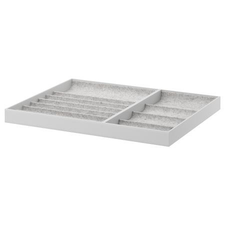 Вставка для выдвижной полки, светло-серый 75x58 см IKEA KOMPLEMENT КОМПЛИМЕНТ 892.778.01