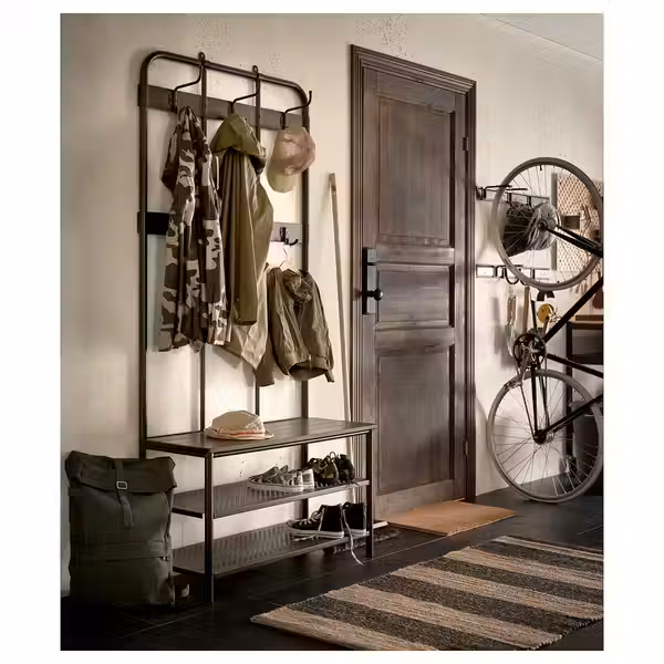 TRAMPA Придверный коврик - неокрашенный 40x60 см - схема-чертеж с размерами