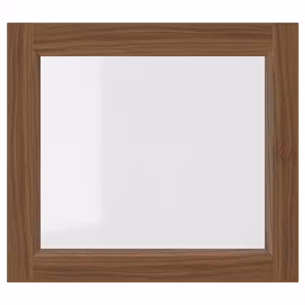 OXBERG Стеклянная дверь - коричневый под грецкий орех 40x35 см - фото 1