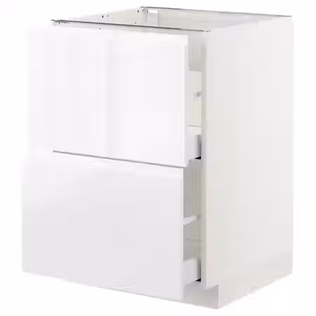 METOD / MAXIMERA Напольн шкаф 2фрнт/2выс ящ