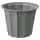 BUSKVERK БУСКВЕРК Кашпо - д/дома/улицы серый 9 см
