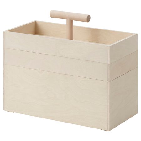 Ящик-сундук, березовая фанера 36x18x31 см IKEA RÅVAROR РОВАРОР 904.546.52