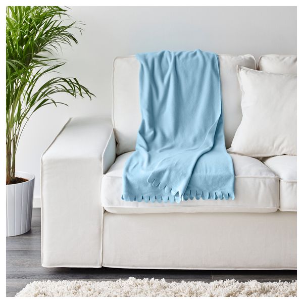 Плед ПОЛАРВИДЕ, синий (130x170 см) - фото 2