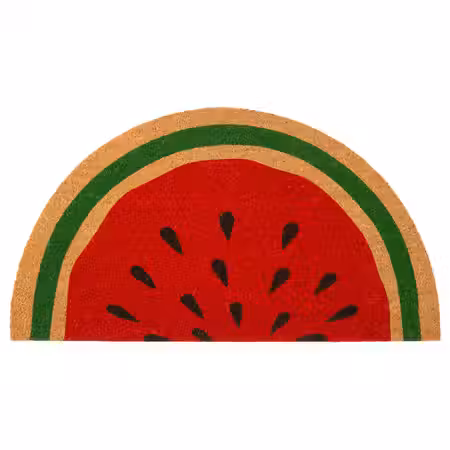 HALLSPÅR ХАЛЛСПОР Придверный коврик - арбуз 50x90 см