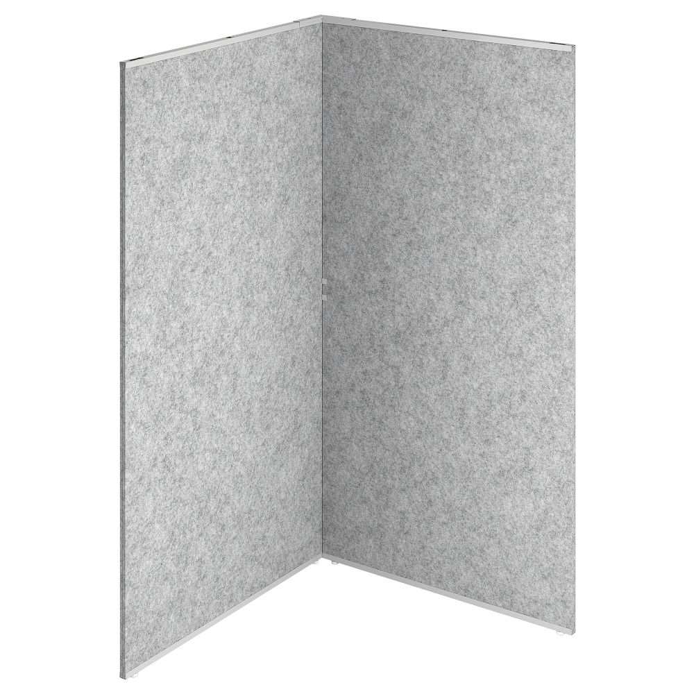Ширма, серый, 82x80x150 см IKEA SIDORNA 295.003.56 - фото 1