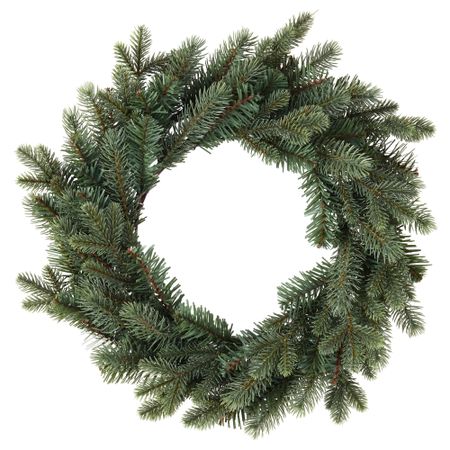 Искусственный венок СМИККА, д/дома/улицы, ель (45 см)
