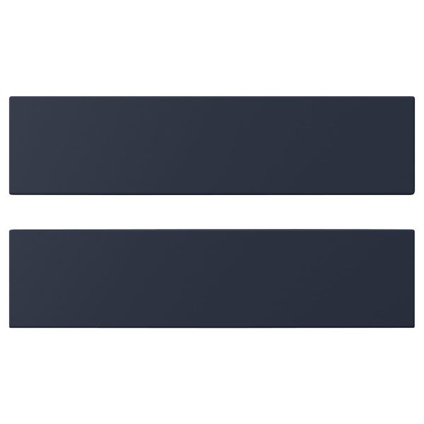 Фронтальная панель ящика, матовая поверхность синий 40x10 см IKEA AXSTAD АКСТАД 204.912.19 - фото 1