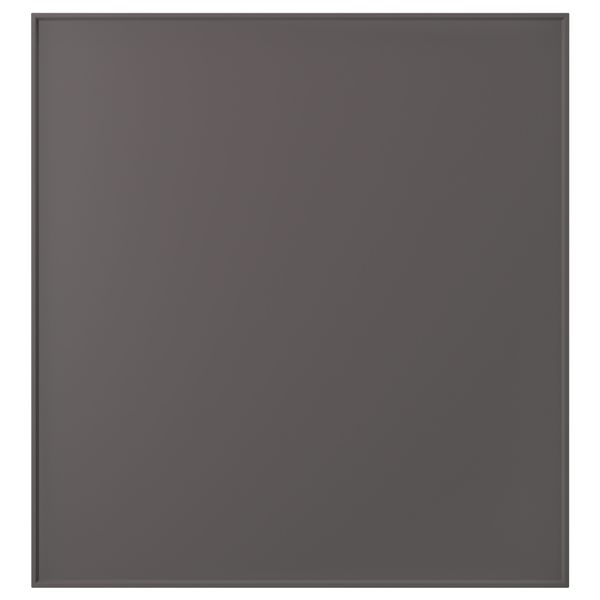 Дверь ГРУНДСВИКЕН, темно-серый (60x64 см) - схема-чертеж с размерами