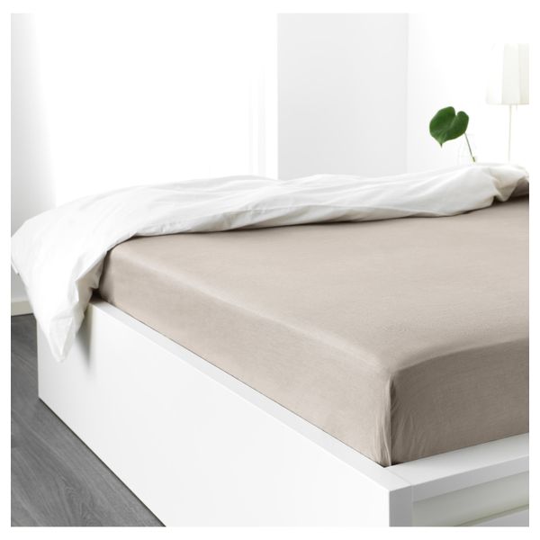 Простыня, неокрашенный, 240x260 см IKEA ПУДЕРВИВА 803.582.55 - схема-чертеж с размерами