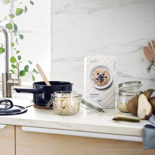 Банка с крышкой, прозрачное стекло 0.5 л IKEA KORKEN КОРКЕН 503.724.51 - фото 2