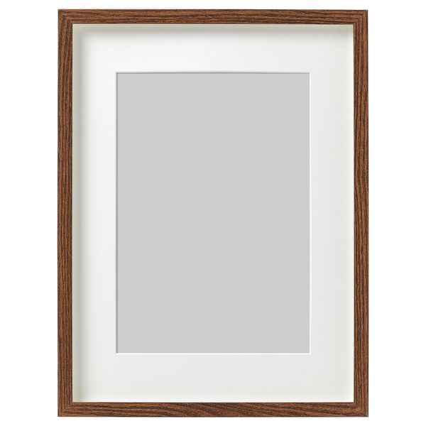 Рама, 30x40 см, классический коричневый IKEA HOVSTA ХОВСТА 803.657.79 - фото 2