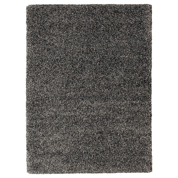 Ковер, длинный ворс, темно-серый 170x230 см IKEA VINDUM ВИНДУМ 003.743.82 - фото 1