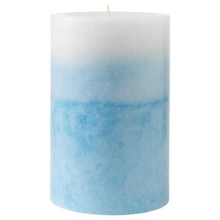 Формовая свеча, ароматическая ЭСТИМЕРА, Цветущий жасмин, синий (14 см)