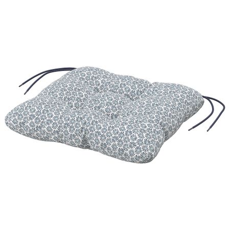 Подушка на садовый стул, синий, 36x32 см IKEA KLÖSAN КЛЁСАН 005.487.83