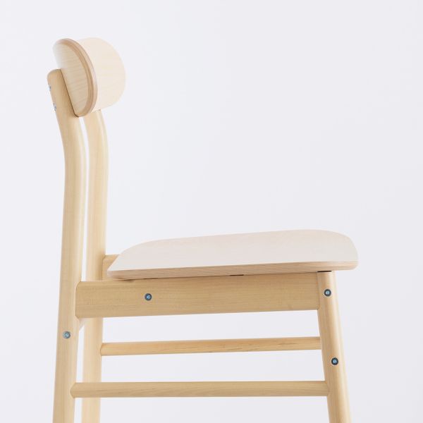 Стол и 4 стула, белый, береза 160x95 см IKEA VEDBO ВЕДБУ / RÖNNINGE РЁННИНГЕ 593.068.81 - фото 5