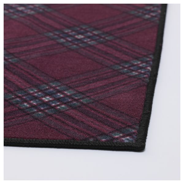Ковер, короткий ворс ВИНТЕР 2018, темно-красный (75x150 см) - фото 2