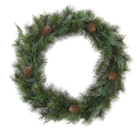 Искусственный венок, для/дома/улицы, зеленый, 60 см IKEA ВИНТЕРФЕСТ 404.368.54