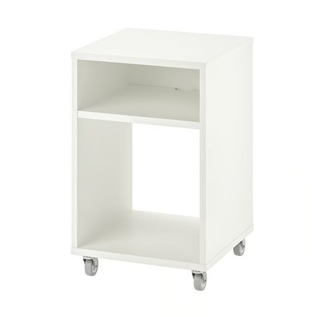 VIHALS Тумба прикроватная - белый 37x37 см