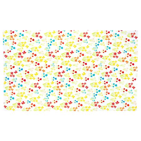Скатерть КЭККЛИНГ, цветок, разноцветный (145x240 см)