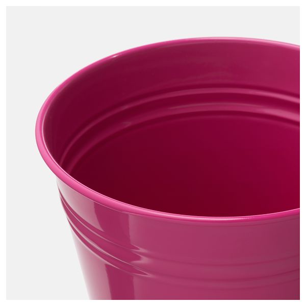 Кашпо СОККЕР, д/дома/улицы, розовый - схема-чертеж с размерами