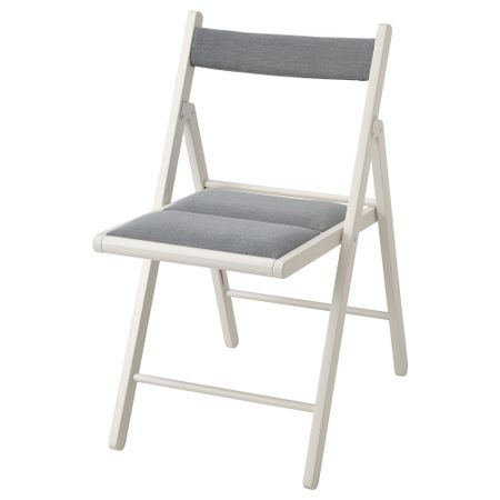 Стул складной, светло-серый-белый IKEA TERJE ТЕРЬЕ 804.569.82