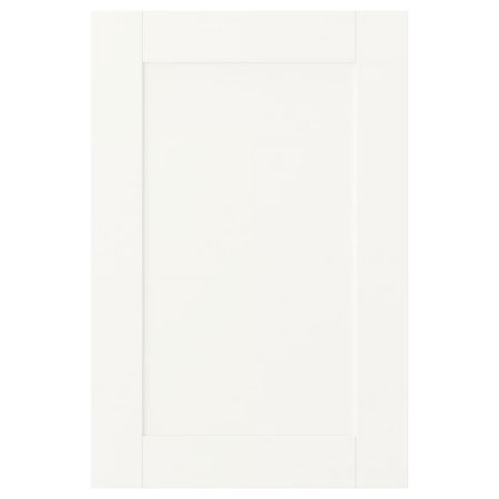 SANNIDAL Дверца с петлями - белый 40x60 см