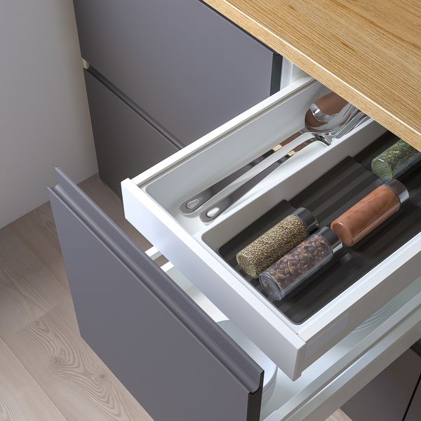 Лоток для специй, съемный лоток, 40x50 см, белый, антрацит IKEA UPPDATERA УППДАТЕРА 295.007.85 - схема-чертеж с размерами