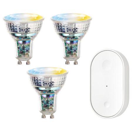 KAJPLATS КАЙПЛАТС Комплект для подключения - умный дом белый спектр GU10