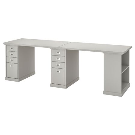 Стол, светло-серый 240x60 см IKEA KLIMPEN КЛИМПЕН 292.141.47