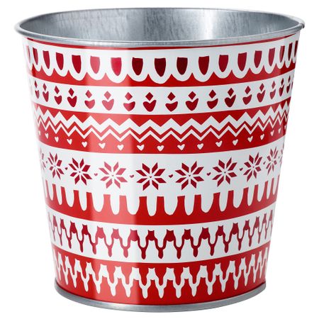 Кашпо ВИНТЕР 2017, с рисунком