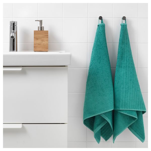 Полотенце ВОГШЁН, бирюзовый - фото 2