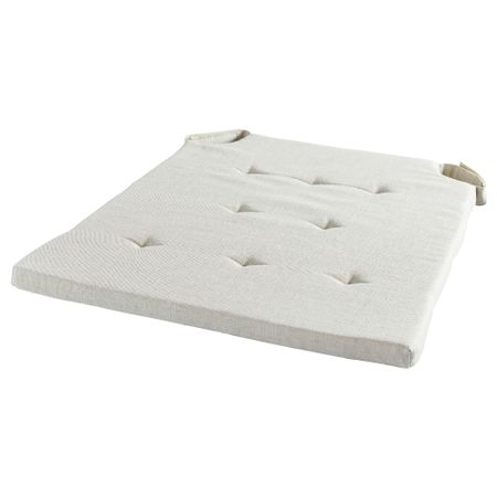 Подушка на стул АДМЕТЕ, естественный (43/36x42x2.5 см)