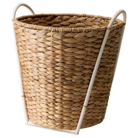 Кашпо КАСТАНЬЕНОТ, водный гиацинт, белый (32 см)