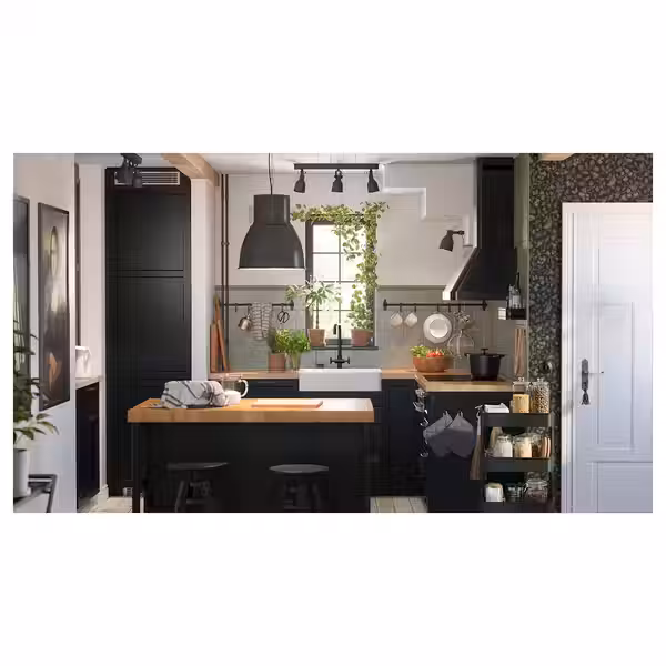 KARLBY Столешница - дуб/шпон 186x3.8 см - фото 8