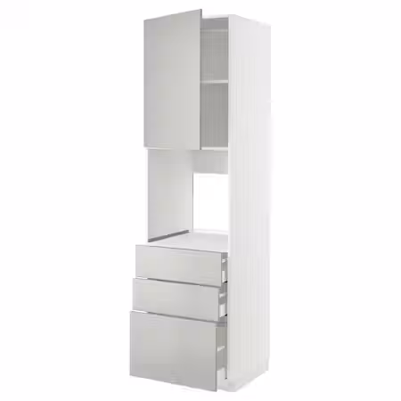 METOD / MAXIMERA Высокий шкаф д/духовки/дверь/3ящика