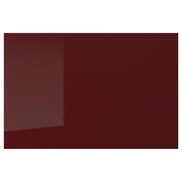 Фронтальная панель ящика, 60x40 см, глянцевый темный красно-коричневый IKEA KSTALLARP СТАЛЛАРП КАЛЛАРП 804.283.00 - фото 1