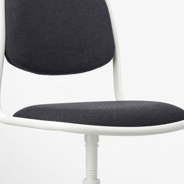 Детский стул для письменного стола, белый/Висле темно-серый IKEA ÖRFJÄLL ОРФЬЕЛЛЬ 504.417.89 - фото 6