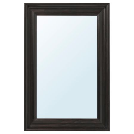 Зеркало, черно-коричневый 60x90 см IKEA ХЕМНЭС 203.692.09