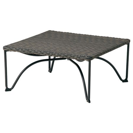 Садовый табурет, темный серо-коричневый 65x65x31 см IKEA JUTHOLMEN ЮТХОЛЬМЕН 504.776.55
