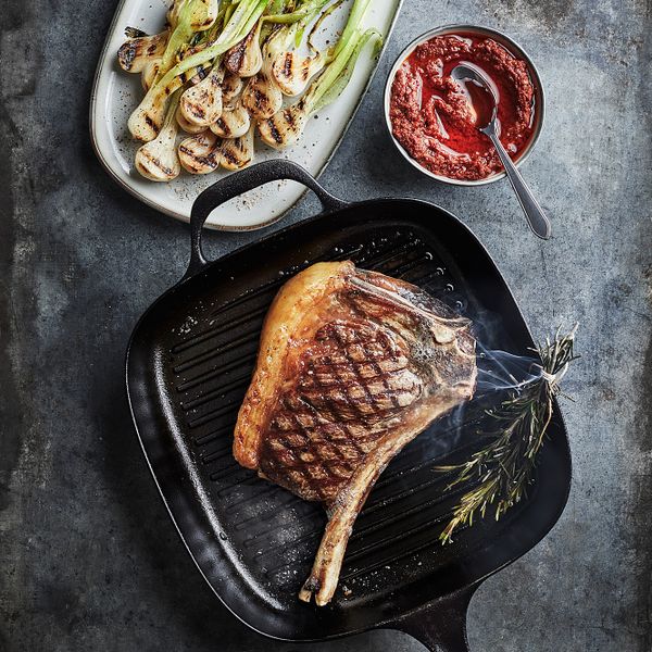 Сковорода для гриля, чугун 28x28 см IKEA VARDAGEN ВАРДАГЕН 204.372.89 - фото 6