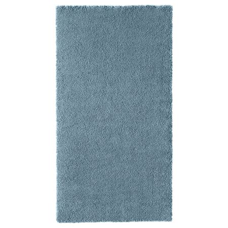 Ковер, короткий ворс, классический синий 80x150 см IKEA STOENSE СТОЭНСЕ 304.268.41