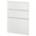 3 фронтальных панели для посудомоечной машины МЕТОД, Нодста белый (60 см)
