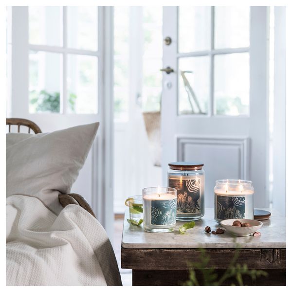 Ароматическая свеча в стакане IKEA BUKETTAPEL 005.524.16 - фото 5