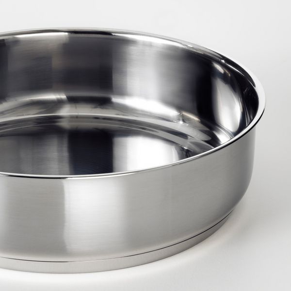 Сотейник c крышкой 24 см IKEA OUMBÄRLIG ОУМБЕРЛИГ 503.494.65 - схема-чертеж с размерами