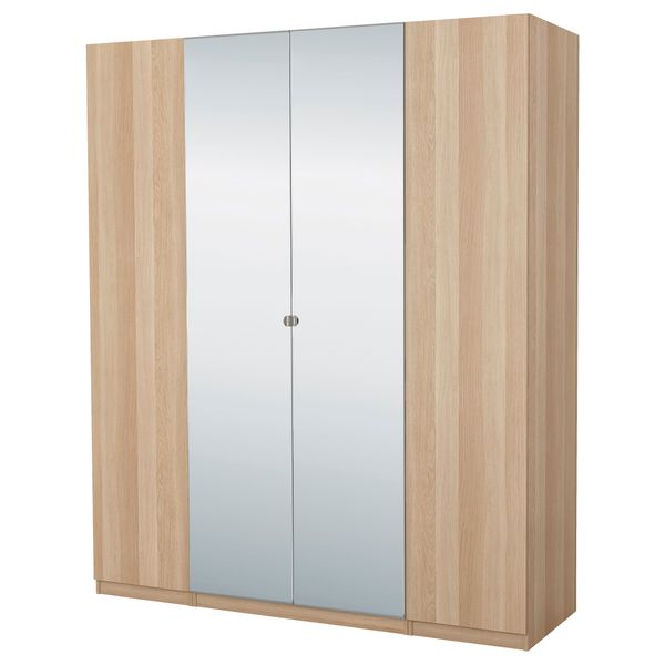 Гардероб ПАКС, под беленый дуб, Вольда Викедаль (200x60x236 см) - фото 2