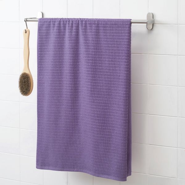 Простыня банная, фиолетовый 100x150 см IKEA VÅGSJÖN ВОГШЁН 704.394.17 - фото 4