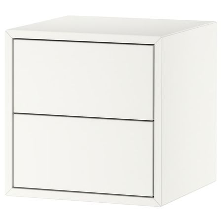EKET Шкаф с 2 ящиками - белый 35x35x35 см