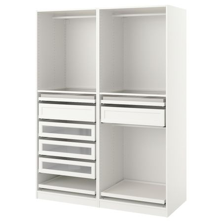 Гардероб, комбинация, белый 150x58x201 см IKEA PAX ПАКС 693.246.91