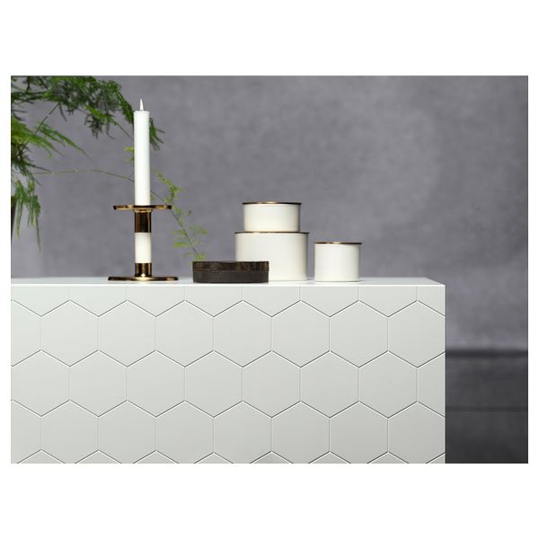 Дверь, белый 60x64 см IKEA ВАССВИКЕН 204.142.59 - схема-чертеж с размерами